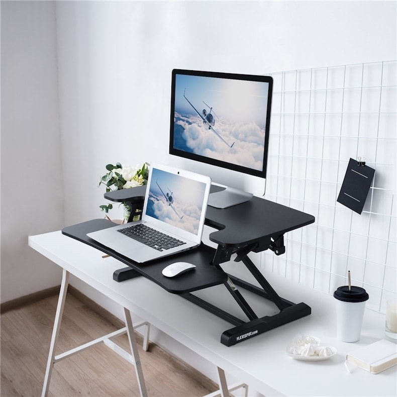 Manual and Electric Standing Desk Riser Vs. The Classic, Fixed Ikea